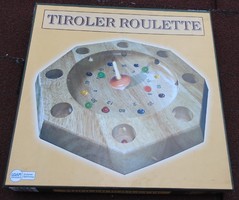 TIROLER ROULETTE - fa tiroli rulett gumifából és égerfából
