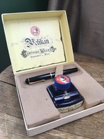 Old pelican günther wagner fountain pen with ink in a box