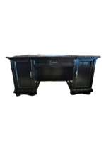 Neorennaisance Black Writing Desk