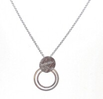 Silver chain with pendant (zal-ag101722)