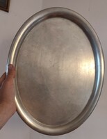 Table Centerpiece, Tray, Roast Platter, Duck Platter, Beverage Serving Tray, with Master’s Mark Wellner Silver Stamp
