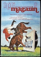 Hifi Magazin 8., 9., 10., 12., 13., 14. számok + poszterek (1982-84)