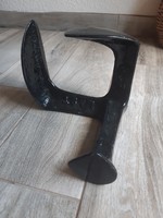 Antik zománcozott öntött vas suszter üllő