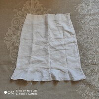 H & m 100% ramie skirt size 42