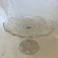 Beautiful glass cake bowl