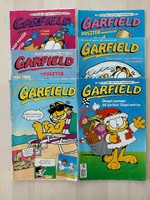 6 Pieces 90s Garfield Comic Together