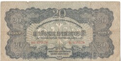 Magyarország 20 pengő 1944 FA