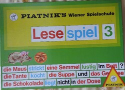 PIATNIK"S LESE SPIEL 3 - német olvasni tanító játék