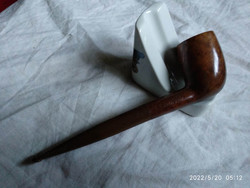 Denicotea de luxe light brown noble hard wooden pipe, marked with rosewood root?