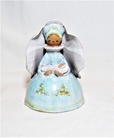 Mother with her child - marked n zs - ceramic figure