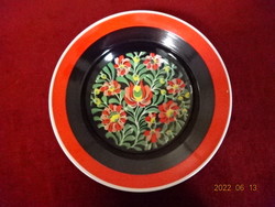 Hollóház porcelain wall plate, diameter 24 cm. He has! Jókai.