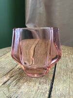 Old frantic water glass small vase