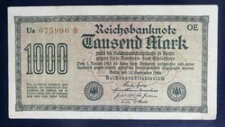 Németország 1000 Márka 1922 F