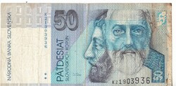 Szlovákia 50 korona 2002 FA