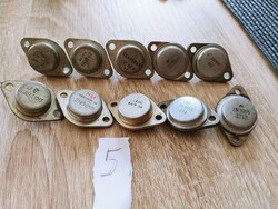 10 pcs power transistor antiques (5)