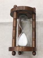 Wooden sand clock