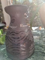 Large black vase made of brazil
