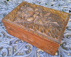 Ornate wooden box
