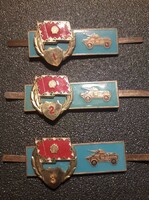 Magyar Néphadsereg 1970-1980 fegyvernemi minősítő jelvénye   3 db egyben