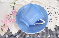Cseh kék mokkás csésze 5cm