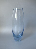 Peer Lütken váza, Holmegaard, 1959 (jelzett), 22,4 cm