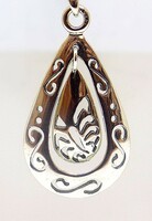 Drop silver pendant (zal-ag97808)