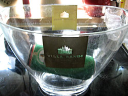 Special ice bucket for special villa sandi champagne