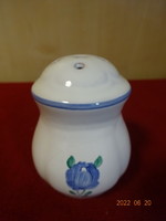 Herend glazed ceramic salt shaker, hand-painted, height 7 cm. He has! Jókai.