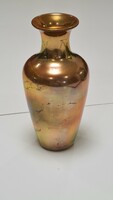 Zsolnay eosin labrador patterned vase