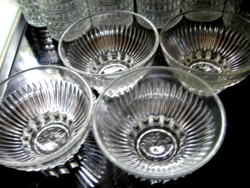 Oetker schale 4-piece cocktail, creamy glass, bowl