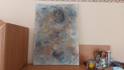 Beautiful abstract painting 50x70 cm
