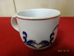 Porcelain from Kalocsa, hand-painted coffee cup. He has! Jókai.