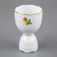 Herend fruit pattern double egg cup # mc1035