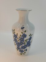 Zsolnay virágmintás váza, hajnalka 16 cm