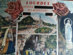 Lourdes, képeslap 1960-ból