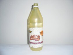 Retro Márka málna szörp üdítő - papír címke, műanyag palack - 1989-es évből