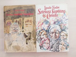 László Enrdre: Szíriusz kapitány sorozat, Corinta, fogságban együtt, retró magyar ifjúsági sci-fi