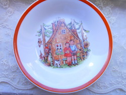 Jancsi és Juliska Kahla porcelán mese  tányér 19,5   cm