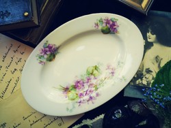 Antique violet bowl