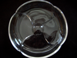 Nachmann crystal marked bowl