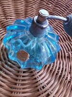 Parfümös üvegcse - kék színben