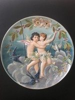 Austrian marked wall bowl numbered 40cm
