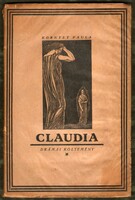 Paula Környey: A dramatic poem by Claudia in 1925