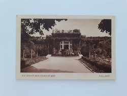 Régi képeslap 1942 Balatonfüred gyógyfürdő Tibor-fürdő fotó levelezőlap