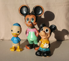 Walt Disney figurák, 3 db. RETRO