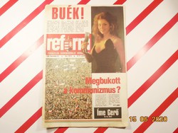Régi retro újság - Reform - Független demokratikus magazin  - 1989 december 29. - II. évf. 51. szám