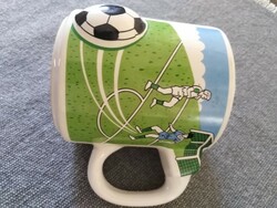 Cup, mug - football