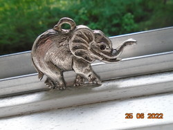 M.S.Creations Paris jelzéssel ezüstözött elefánt medál