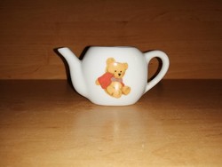 Retro porcelain toy teddy bear spout (1 / k)