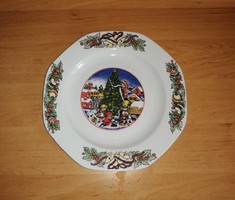 Regent crown porcelán karácsonyi tányér átm. 25 cm (2p)
